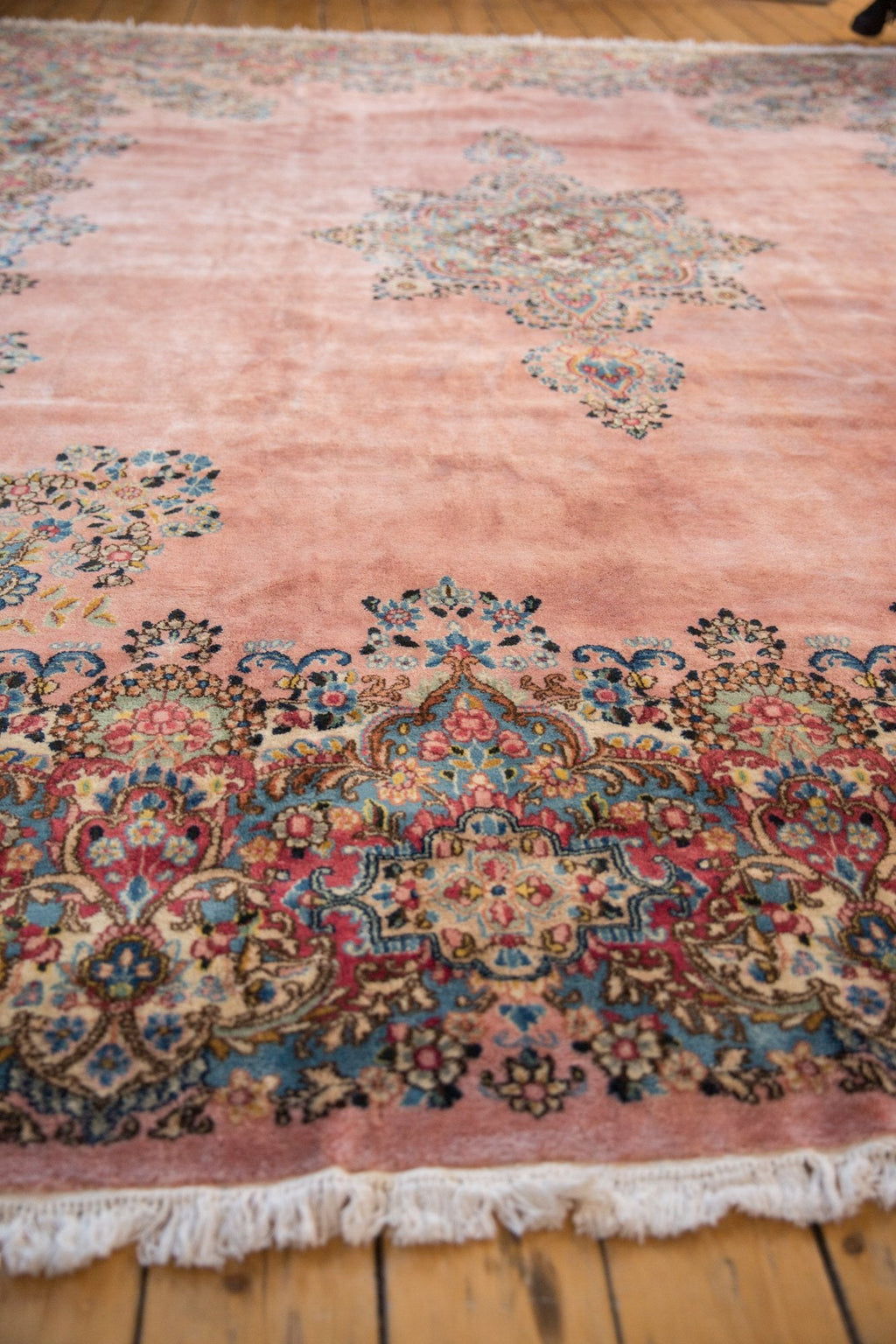Vintage Persian Kerman Carpet — 1950s | 9'10" x 12'1"