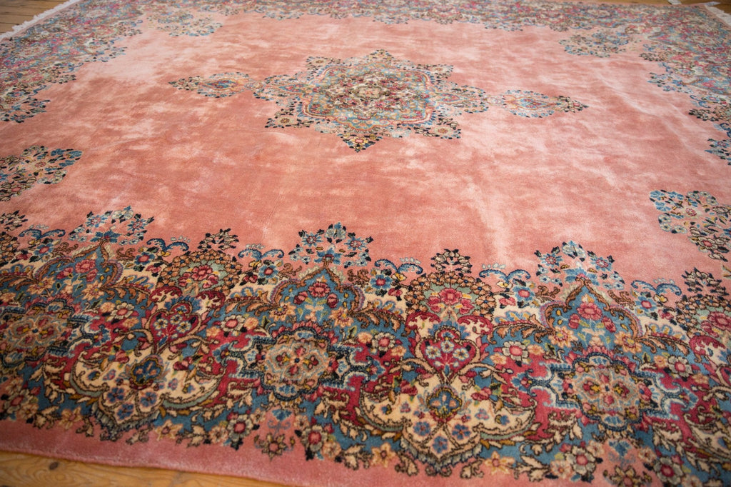 Vintage Persian Kerman Carpet — 1950s | 9'10" x 12'1"