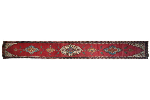 Antique Armenian Karabagh Rug Runner — 1890s | 3'8" x 23'9"