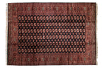 Vintage Pakistani Bokhara Carpet — 1980s | 10'1" x 14'3"