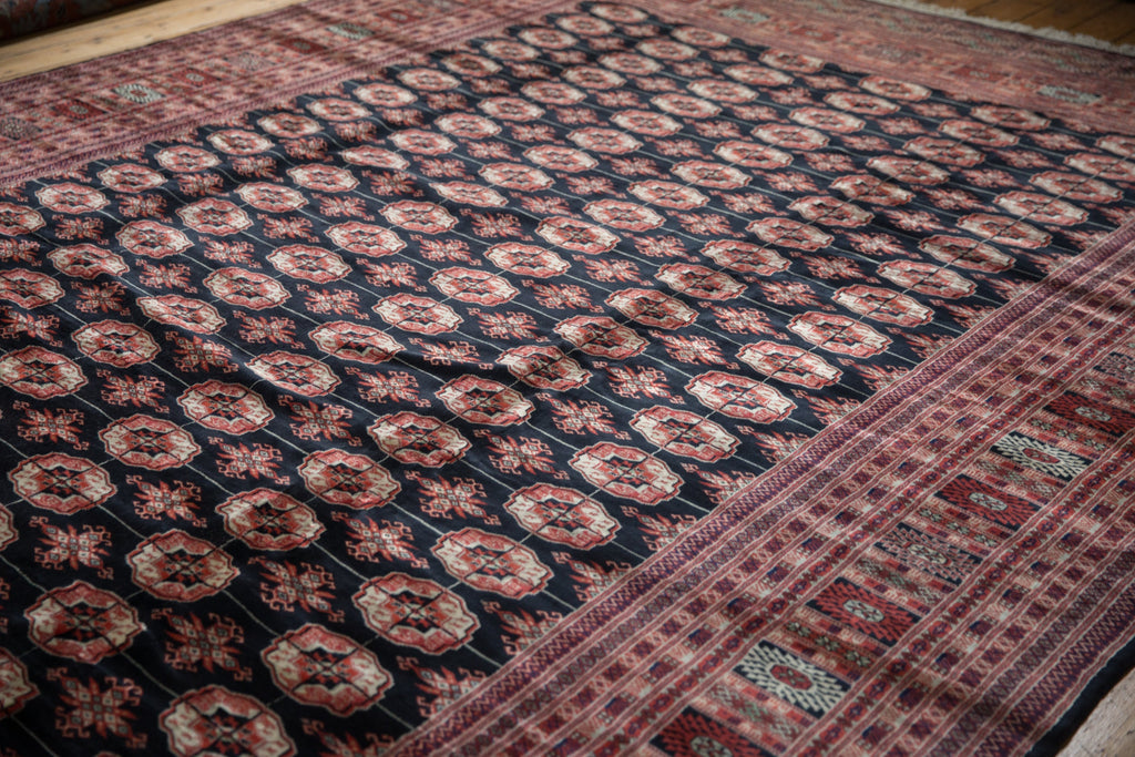 Vintage Pakistani Bokhara Carpet — 1980s | 10'1" x 14'3"