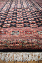 Vintage Pakistani Bokhara Carpet — 1980s | 10'1" x 14'3"