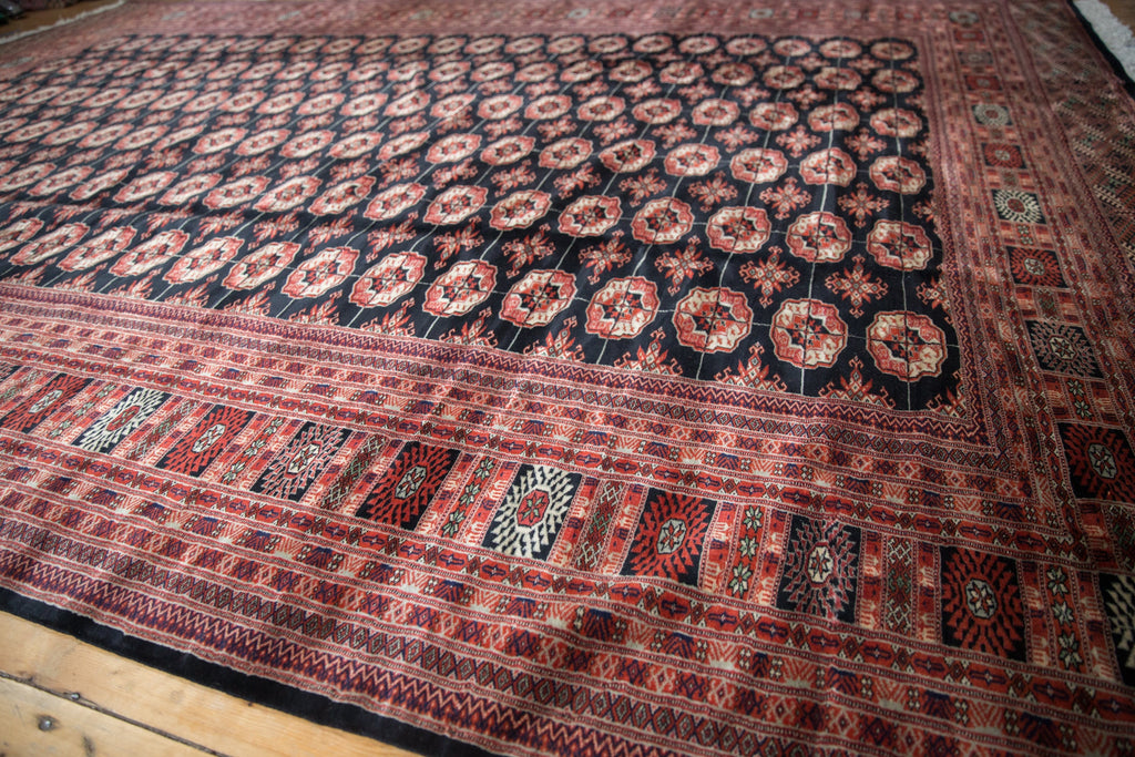 Vintage Pakistani Bokhara Carpet — 1980s | 10'1" x 14'3"
