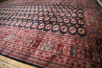 Vintage Pakistani Bokhara Carpet — 1980s | 10'1" x 14'3"