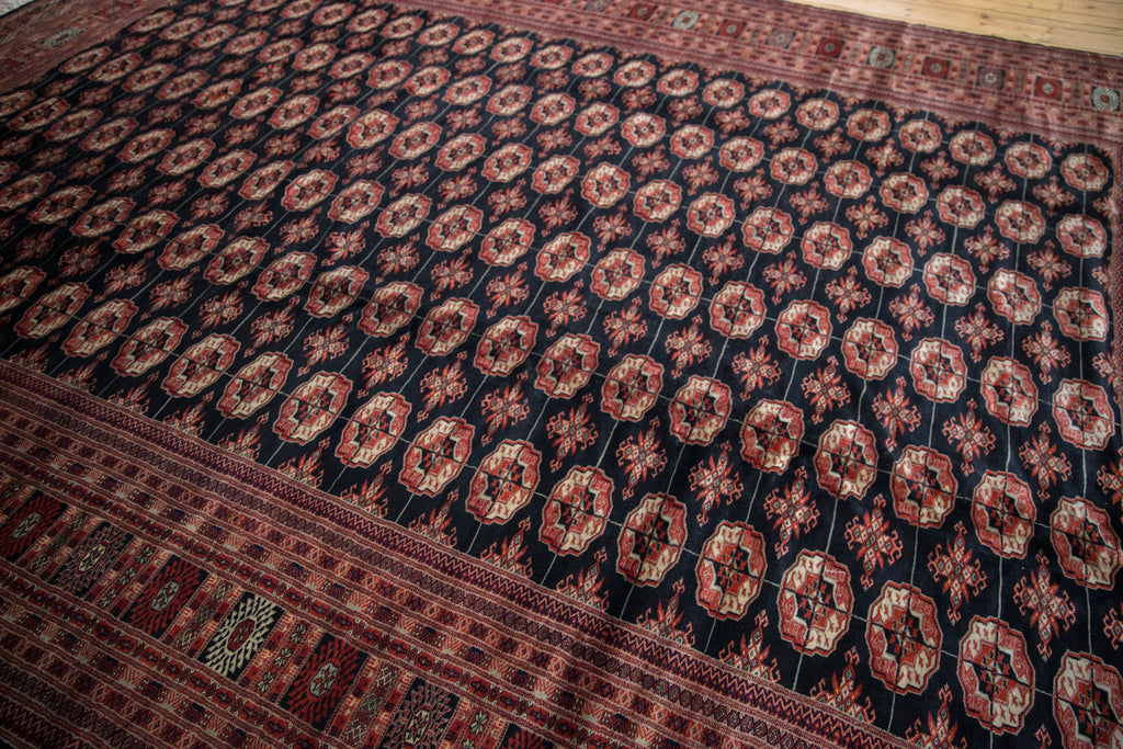 Vintage Pakistani Bokhara Carpet — 1980s | 10'1" x 14'3"