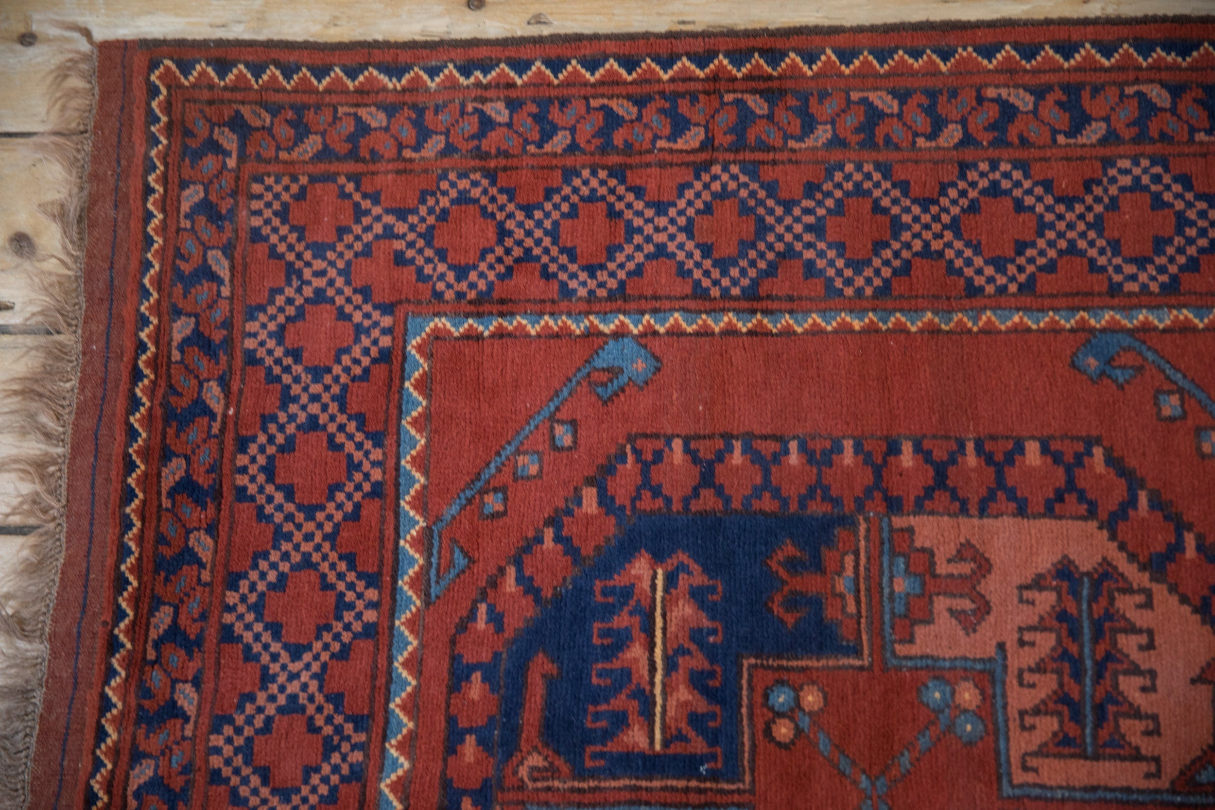Vintage Pakistani Ersari Design Carpet — 1980s | 3'4" x 4'10"
