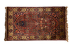 Vintage Indian Bakhtiari Design Carpet — 1980s | 3'1" x 5'3"