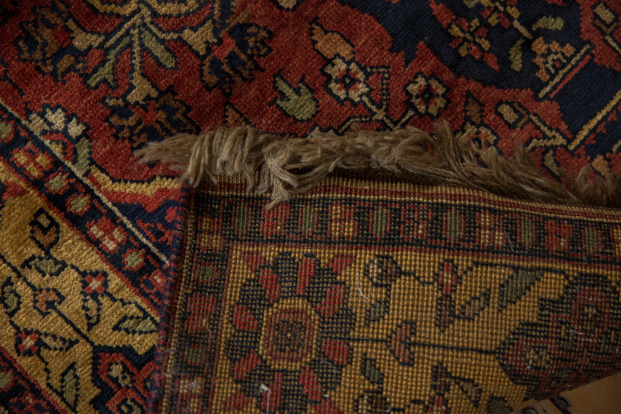 Vintage Indian Bakhtiari Design Carpet — 1980s | 3'1" x 5'3"