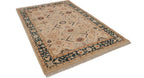 Vintage Indian Bijar Design Carpet — 1980s | 6'1" x 9'3"