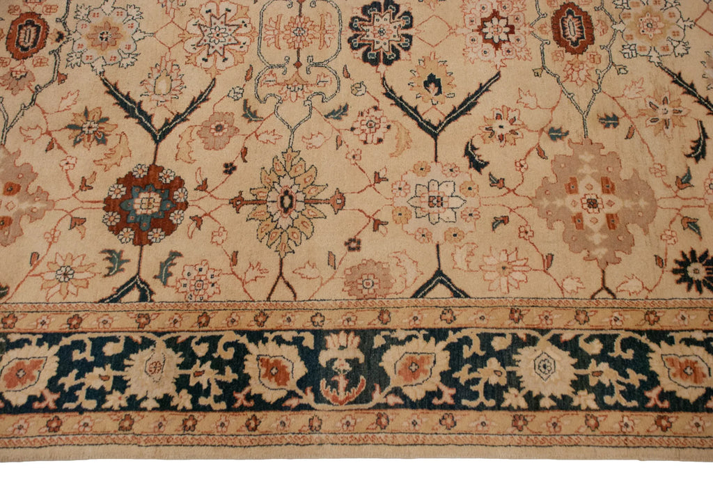 Vintage Indian Bijar Design Carpet — 1980s | 6'1" x 9'3"