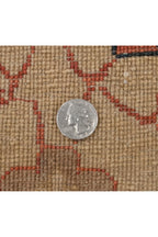 Vintage Indian Bijar Design Carpet — 1980s | 6'1" x 9'3"