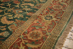 Vintage Indian Serapi Design Area Rug — 1990s | 9'2" × 11'8"