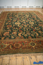 Vintage Indian Serapi Design Area Rug — 1990s | 9'2" × 11'8"