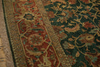 Vintage Indian Serapi Design Area Rug — 1990s | 9'2" × 11'8"