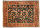 Vintage Indian Serapi Design Area Rug — 1990s | 9'2" × 11'8"