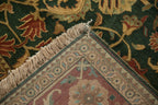 Vintage Indian Serapi Design Area Rug — 1990s | 9'2" × 11'8"