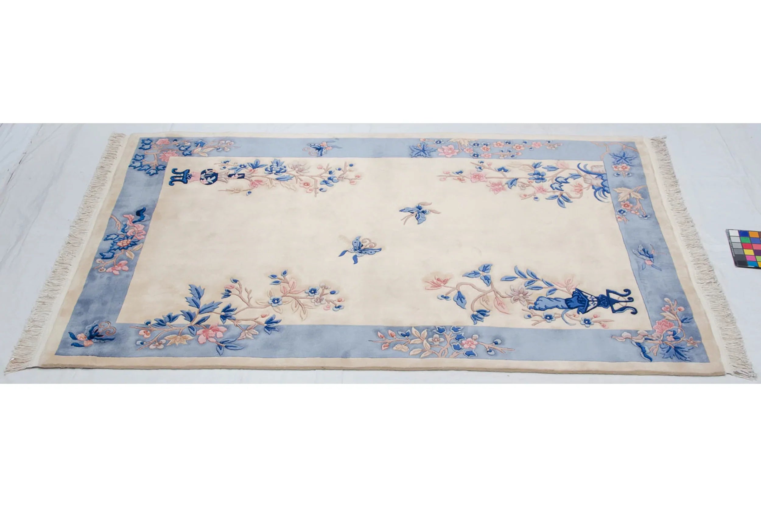 Vintage Chinese Art Deco Carpet — 1980s | 6' × 9'