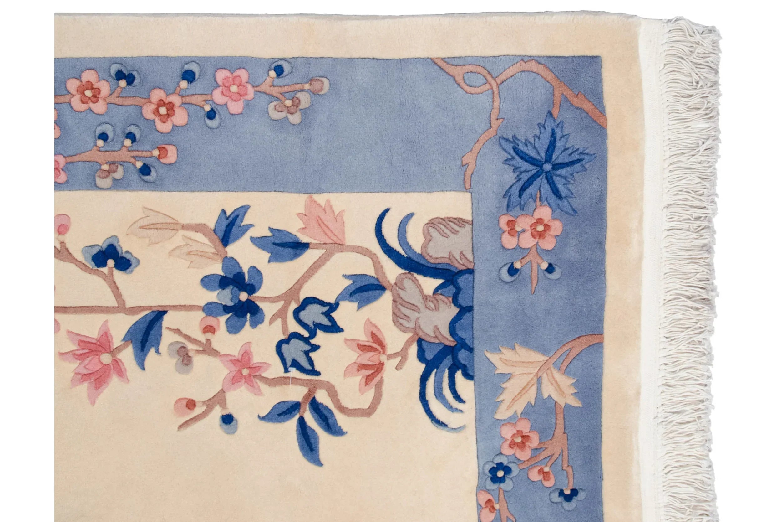 Vintage Chinese Art Deco Carpet — 1980s | 6' × 9'