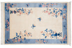 Vintage Chinese Art Deco Carpet — 1980s | 6' × 9'