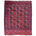 Antique Tekke Turkmen Wedding Rug — 1920s | 3'4" x 4'1"