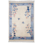 Vintage Chinese Art Deco Carpet — 1980s | 6' × 9'