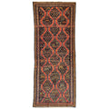 Rare Antique Caucasian Kazak Runner — 1910s | 4' × 8'9"