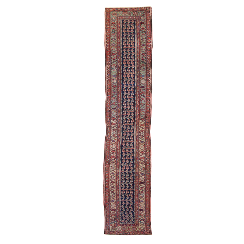 Antique Persian Malayer Rug Runner — 1895–1910 | 3'1" × 14'10"