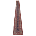 Antique Persian Malayer Rug Runner — 1895–1910 | 3'1" × 14'10"