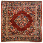 Vintage Persian Sarouk Carpet — 1940s | 6'2" x 7'8"
