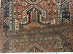 Antique Kazak Sewan Runner — 1870s | 4'4" × 11'7"