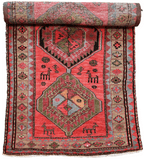 Antique Caucasian Rug — 1910s | 3'7" x 9'2"