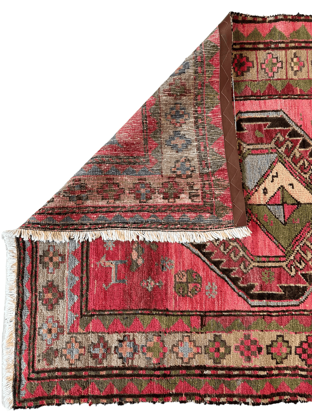 Antique Caucasian Rug — 1910s | 3'7" x 9'2"