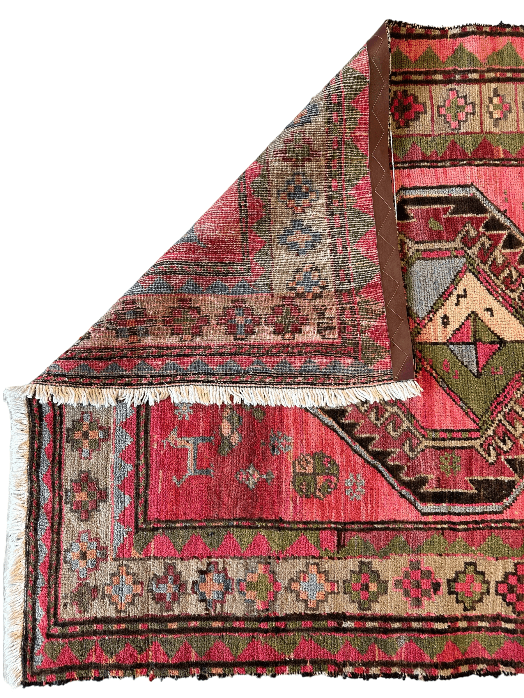 Antique Caucasian Rug — 1910s | 3'7" x 9'2"