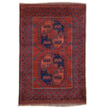 Vintage Pakistani Ersari Design Carpet — 1980s | 3'4" x 4'10"