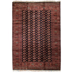 Vintage Pakistani Bokhara Carpet — 1980s | 10'1" x 14'3"