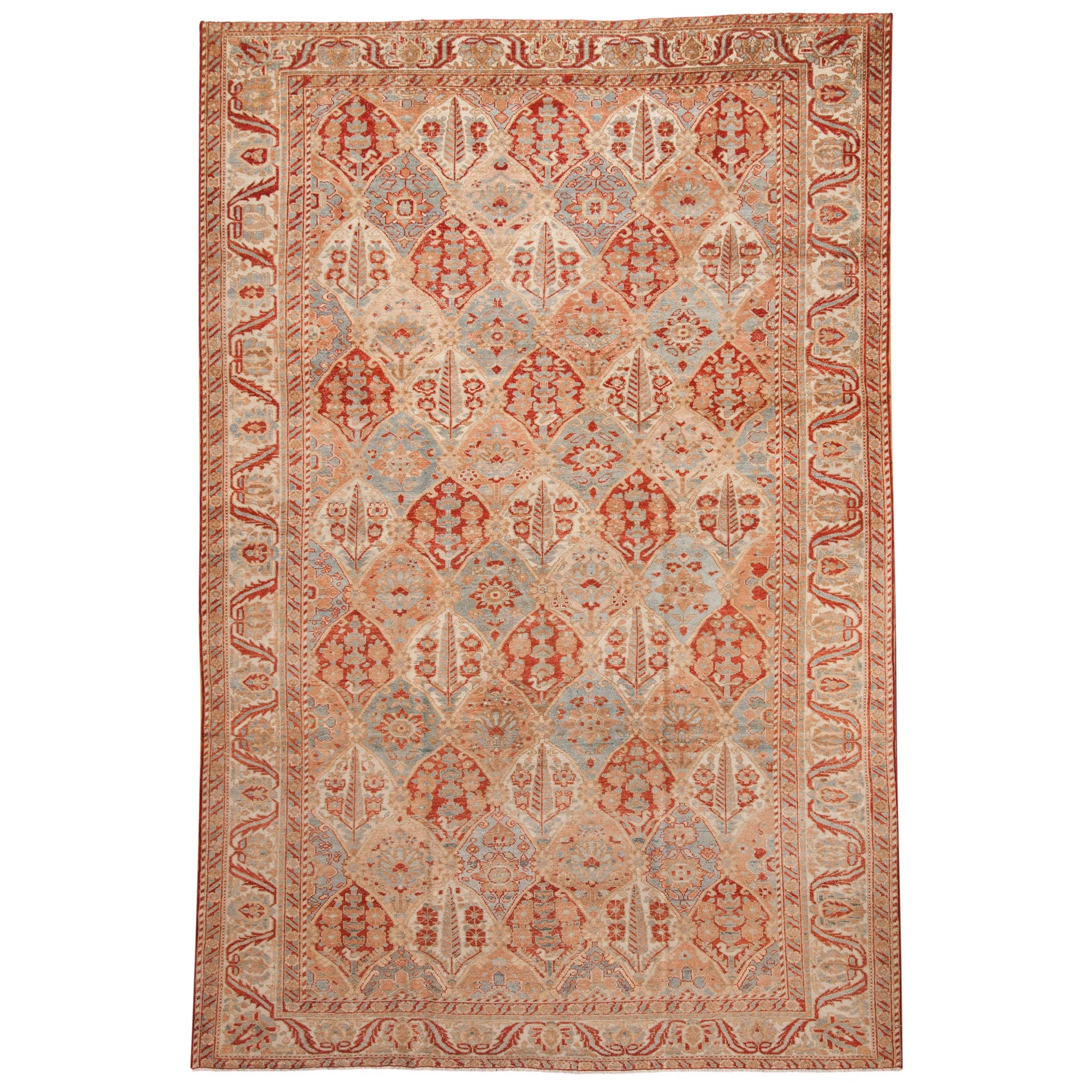 Vintage Persian Bakhtiari Carpet — 1950s | 6'10" x 10'1"