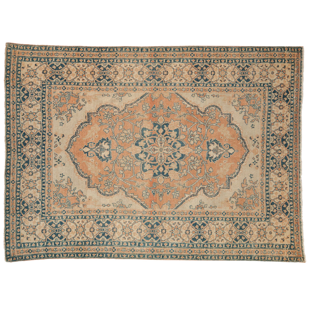 Vintage Persian Tabriz Area Rug — 1930s | 4'6" × 6'