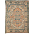 Vintage Persian Tabriz Area Rug — 1930s | 4'6" × 6'