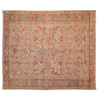 Vintage Persian Heriz Area Rug — 1950s | 7'11" × 9'6"