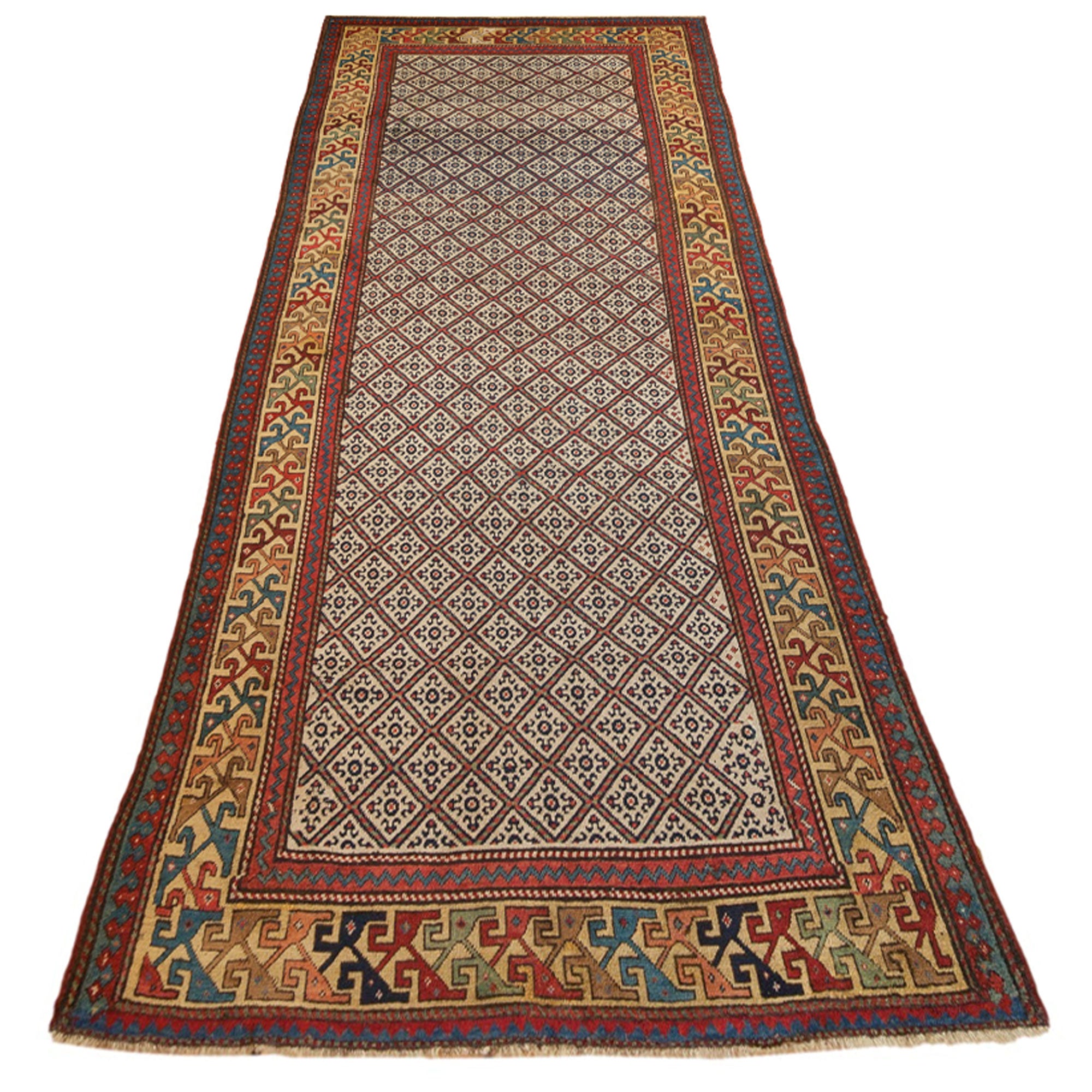 Antique Caucasian Rug Runner — Circa 1860 | 4' x 8'11"