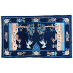 Vintage Tibetan Pictorial Area Rug — 1960s | 3' x 5'1"