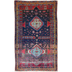Antique Caucasian Kazak Rug — 1900s | 5'3" x 8'3"