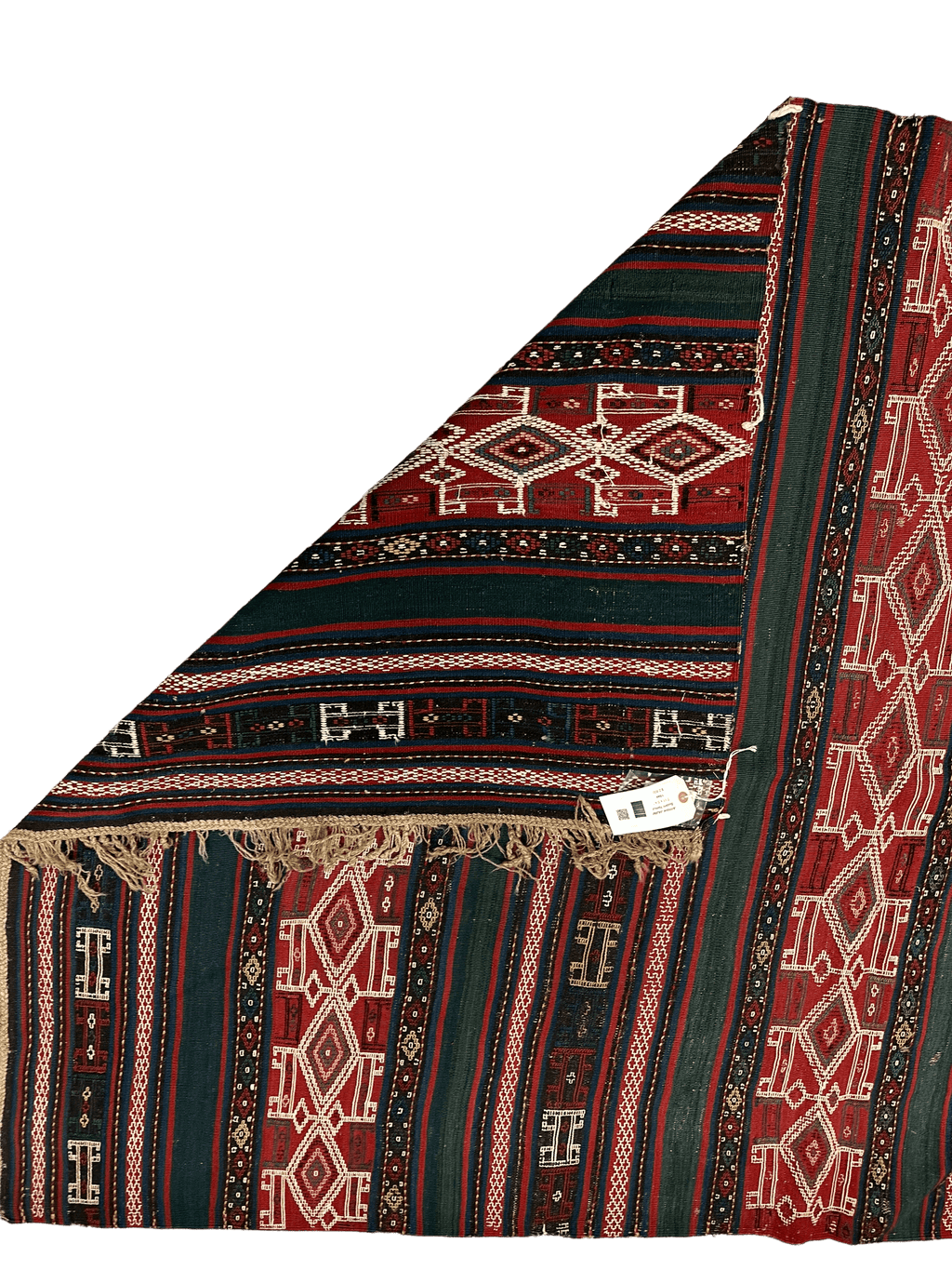 Antique Azerbaijani Verneh Rug — 1900s | 5'4" × 7'11"