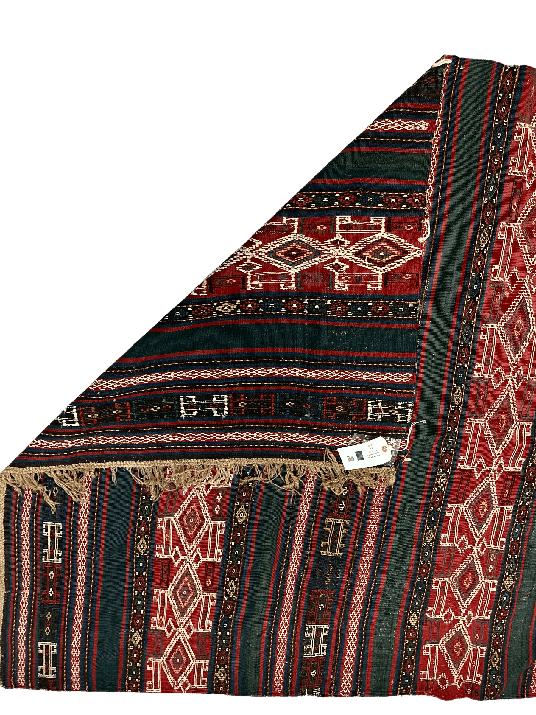 Antique Azerbaijani Verneh Rug — 1900s | 5'4" × 7'11"