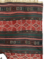 Antique Azerbaijani Verneh Rug — 1900s | 5'4" × 7'11"