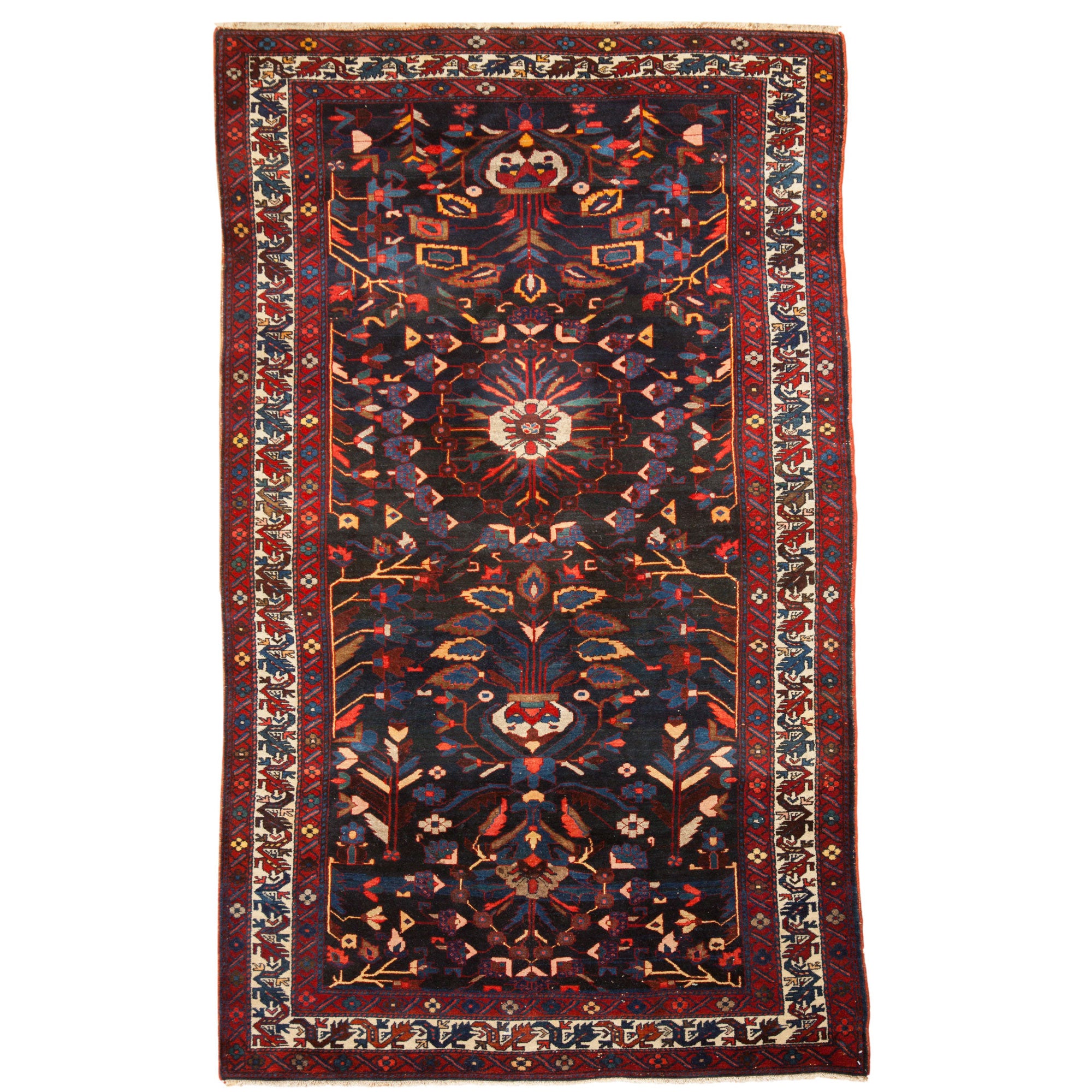Vintage Persian Bakhtiari Carpet — 1940s | 5'9" x 9'1"