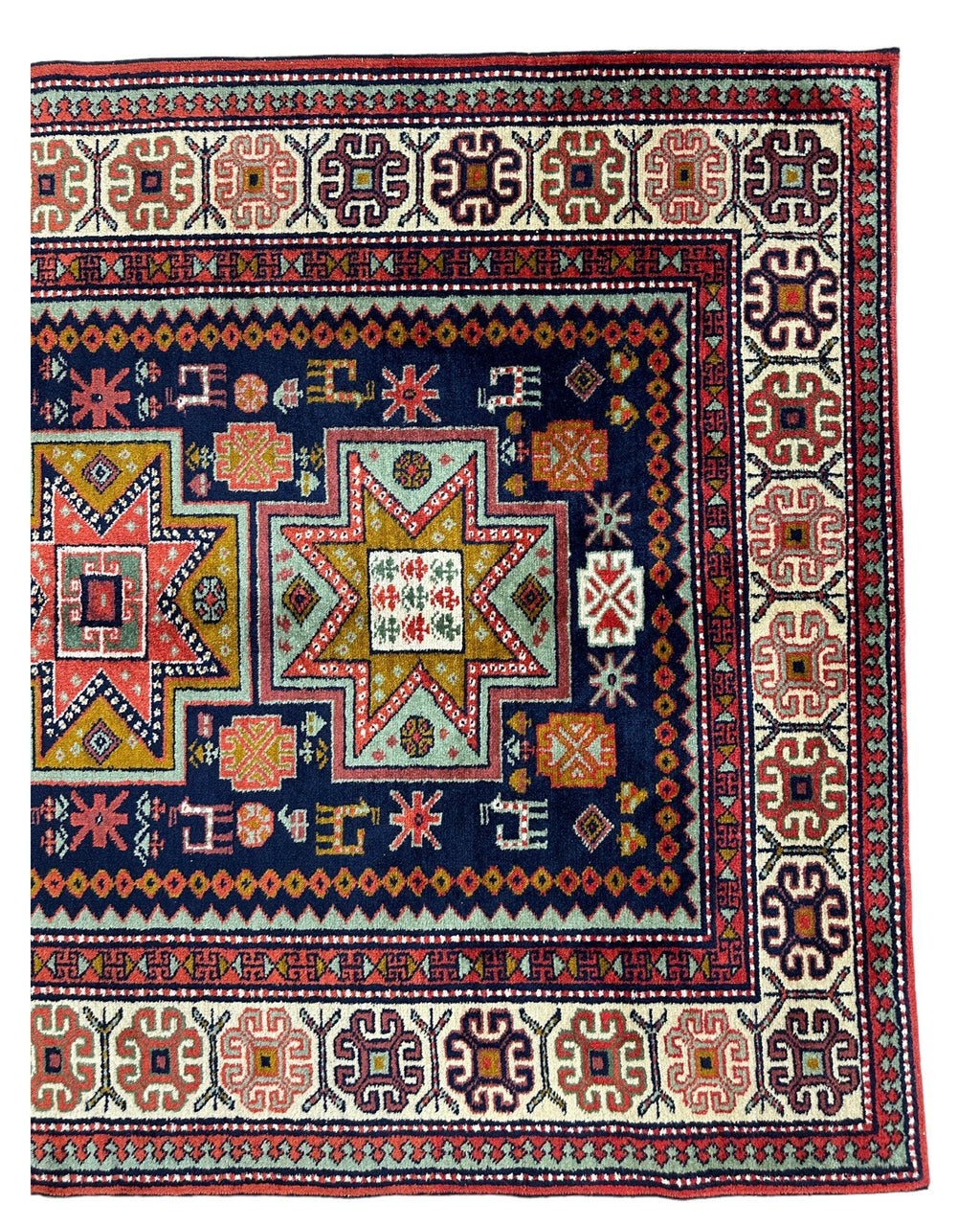 Vintage Armenian Karabakh Runner — 1960s | 4'2" × 7'1"