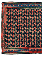 Vintage Persian Senneh Kilim — 1950s | 4'4" x 6'10"