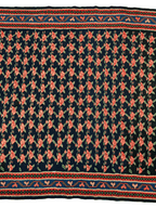 Vintage Persian Senneh Kilim — 1950s | 4'4" x 6'10"