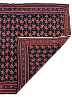 Vintage Persian Senneh Kilim — 1950s | 4'4" x 6'10"